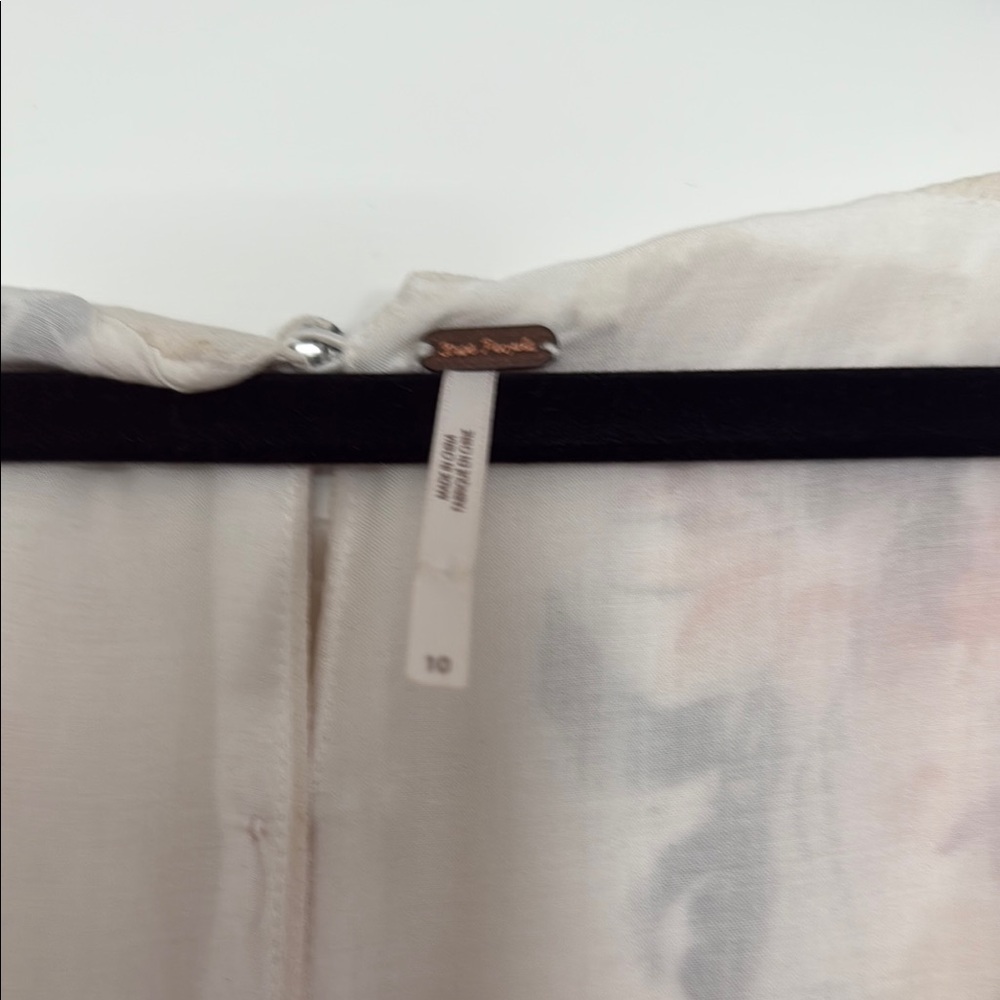 Free People Floral Cream Maxi Dress - Picture 2 of 5